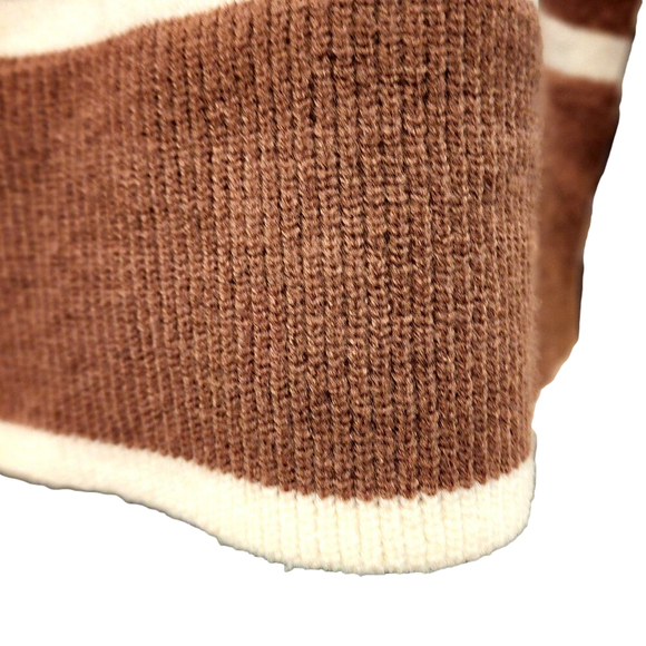 NWT Line & Dot Stripe Turtleneck Pullover Size XS - Picture 11 of 16